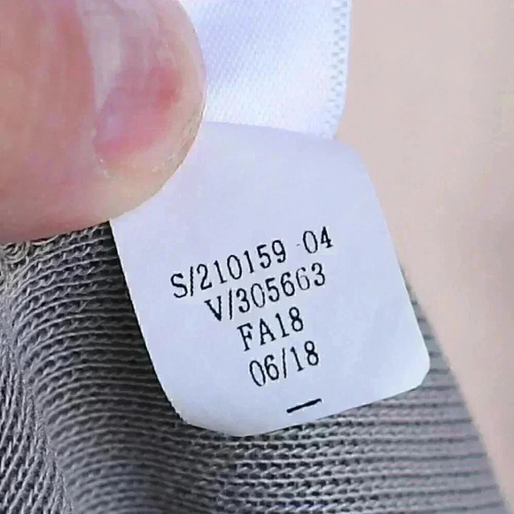 Athleta Serenity Womens Size XS Criss Cross Modal Sweatshirt Gray Pullover - Picture 13 of 13